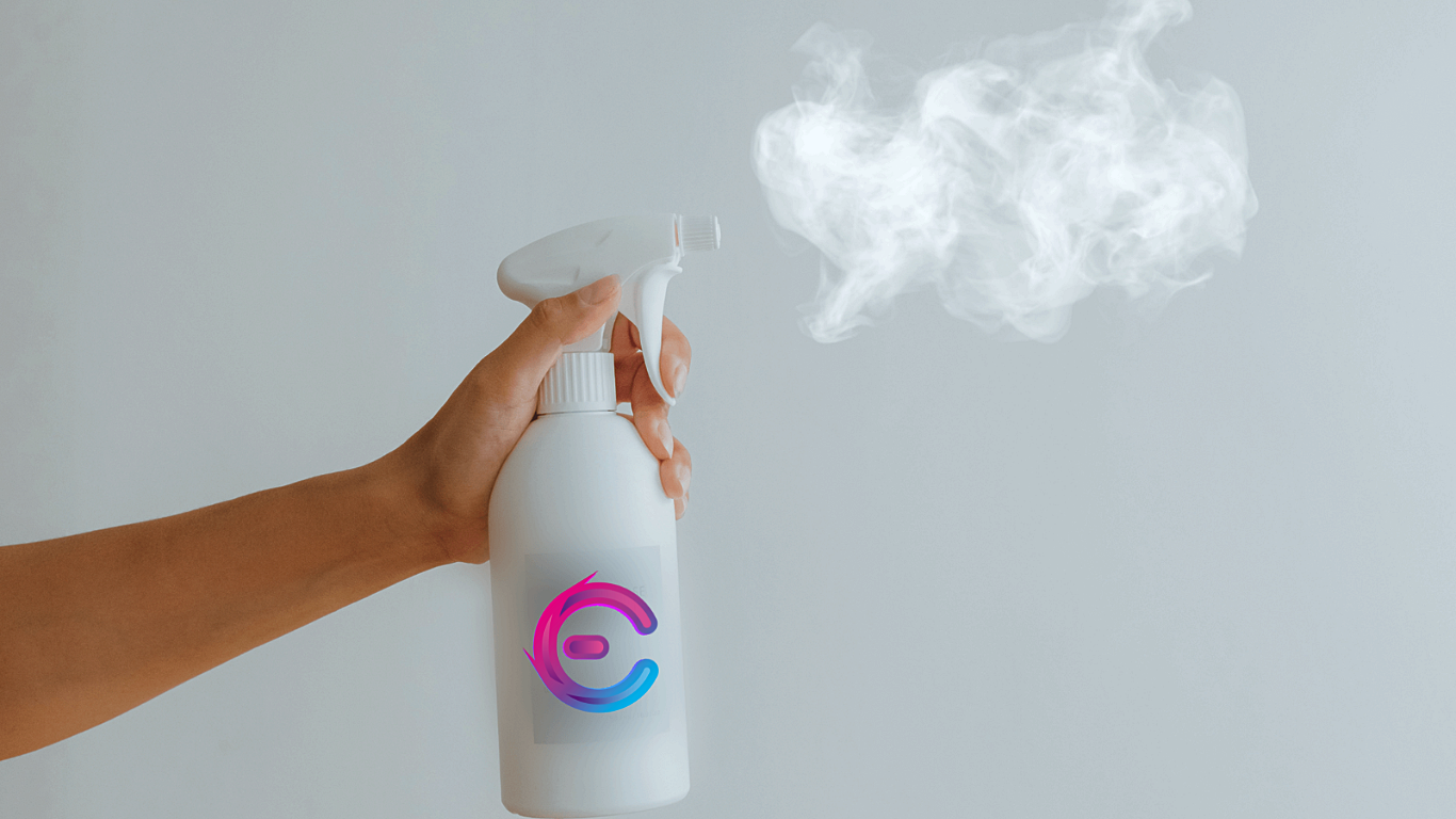 EhmelStuff Nachhaltige Umweltfreundliche Ökologische Reinigungsmittel Vegan Chemiefreies Reinigen Flasche Mit Logo