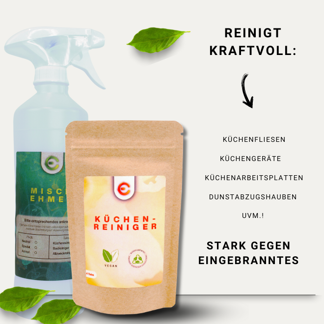 EhmelStuff Nachhaltige Umweltfreundliche Ökologische Chemiefreie Reinigungsmittel Kueche Flasche